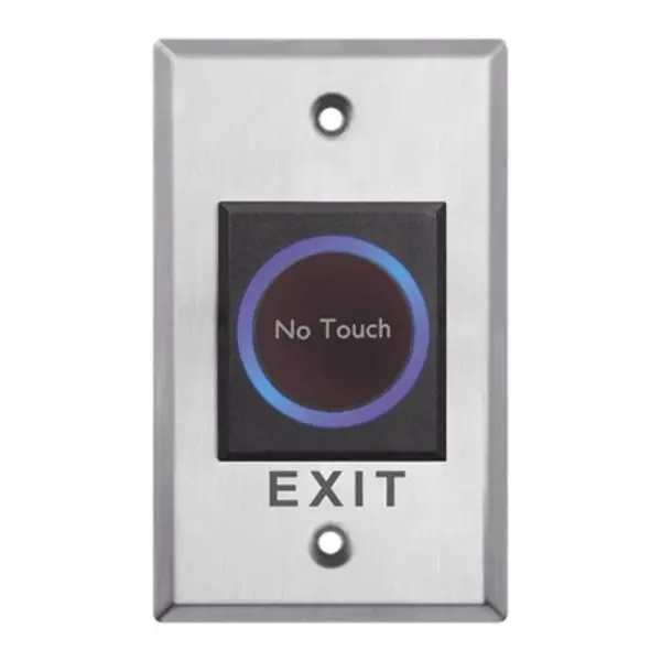 Touchless exit button