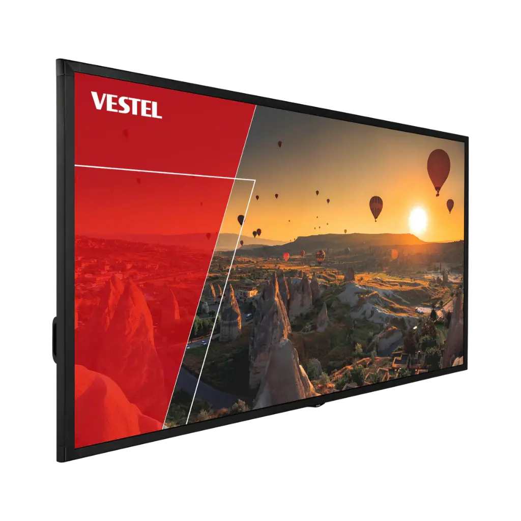 Vestel LED Screen F27 LED Screen: 1.2 mm Pixel Pitch Screen Size(WXH)m : 2.4x1.35 =3.24 Sqm Screen Resolution (Pixels) : 1920X1080 LED Controller : VX600 Wall Mounting bracket Tool Kit including Spare Parts 