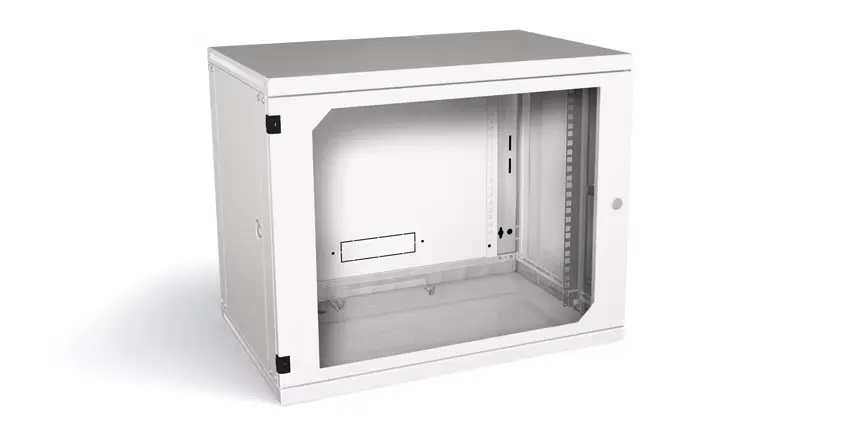 Datwyler 9U Wall Mounted cabinet 600 x 600mm with accessories (1x6way pdu & 1pcs shleves) P/N. 4001202 