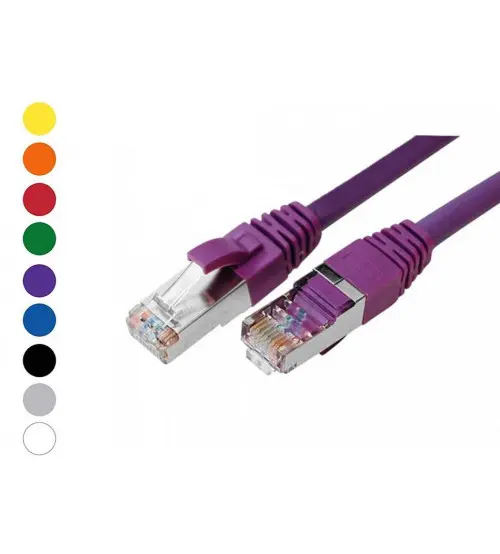 BNET CAT 6A STP LSZH RJ45 PATCH CORD GREY 0.5M Model : B6ASSGRYLS-0.5M 