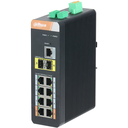 10-port Gigabit Industrial Switch with 8-port PoE (Managed)