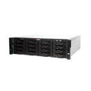 128 CH Ultra 4K H.265 NVR, Intel Processor, Upto 12MP resolution Preview & Playback, Supports RAID 0/1/5/10, Support 16 HDD each max:8TB  iSCSI and Mini SAS for Expanded Storage Space, Smart Tracking and Intelligent Video, Face detection, instrution, People counting, Tripwire, missing abandon detection