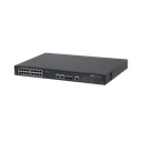 16-port 100 Mbps + 2-port Gigabit Managed PoE Switch, Intelligent PoE , Red port supports 90W IEEE802.3bt
, Web management with friendly interface and easy operation, 250 m long distance PoE transmission, PoE watchdog ,Plug and play
