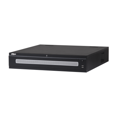 64 Chl 2U 8HDDs Ultra series NVR, 16-CH decoding@1080p (30 fps); self-adaptive decoding capability, Supports RAID 0/1/5/10Multiple data mode such as Raid0, Raid1, Raid5, Raid6, and Raid10