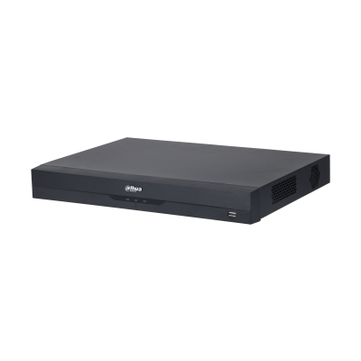 8 Channel Compact 1U 8PoE WizSense Network Video Recorder, New 4.0 user interface, Remote surveillance, live view and video play on mobile phone App, Max. decoding capability: 4 × 1080p@30fps. Supports adaptive decoding, 