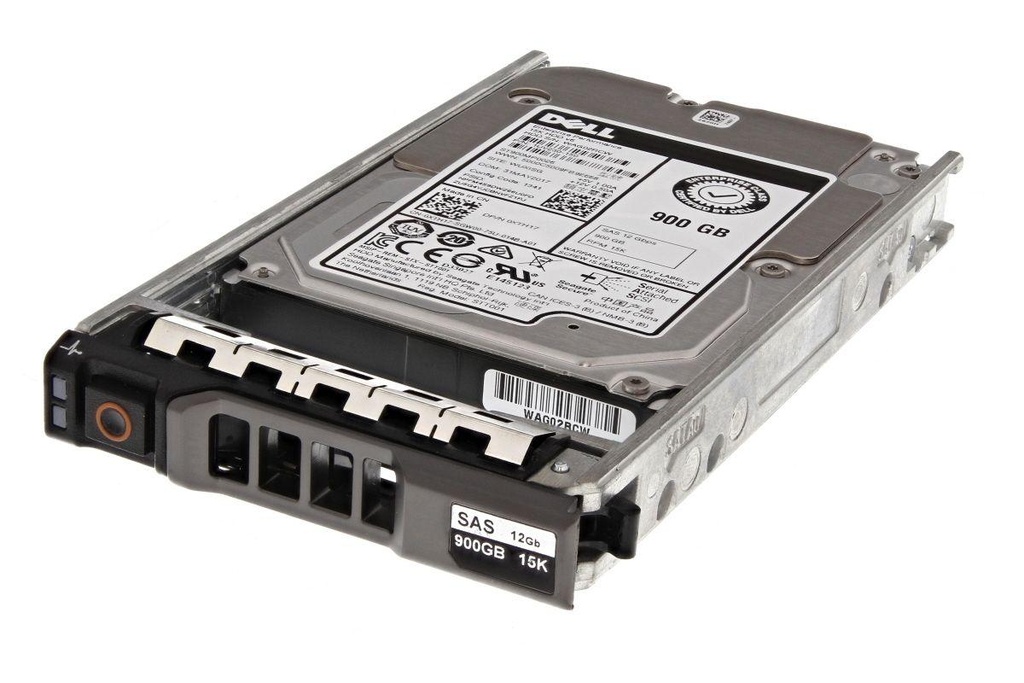 900GB 15K RPM SAS 12Gbps 512n 2.5in Hot-plug Hard Drive 3.5in HYB CARR CK