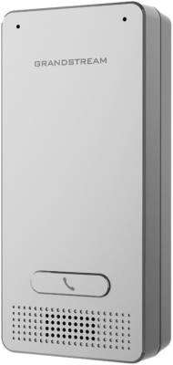 GDS3702 is an HD Audio IP Intercom System to offer remote facility access control for buildings of all sizes. This device includes a built-in microphone and speaker to support intercom functionality, supports integration with electric locks for locking and unlocking doors,