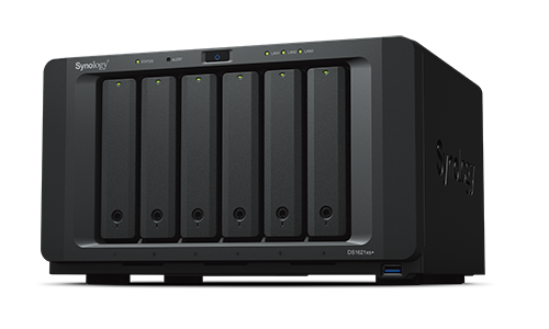 Synology DS1621xs+ 6Bay Desktop - 
4 x HAT5310-8T 8TB SATA HDD - RAID5-24TB