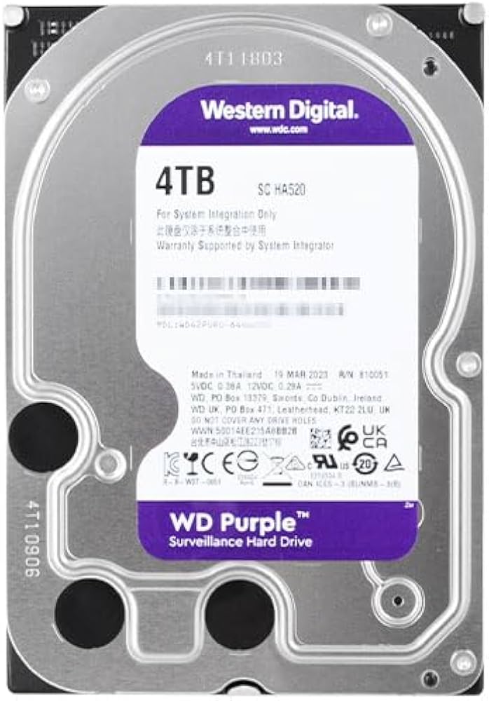Western Digital WD42PURU 4TB SATA Hard Drive