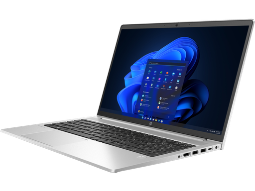 [9M3M0AT] UMA i5-1235U 450 G9 / 15.6 FHD AG UWVA 250 HD NarrowBezel bent / 8GB 1D DDR4 3200 / 512GB PCIe NVMe Value / DOS / 1yw / Dual AryMicUSB2 WFOVCamera / Clickpad with numeric keypad 