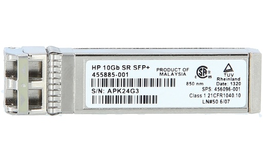 [455883-B21] HPE BLc 10G SFP+ SR Transceiver