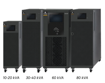 [MTPC080AAEA0A0A] Liebert MTP 80kVA 19MIN autonomy with 1x40x82Ah 10y VRLA external battery cabinet