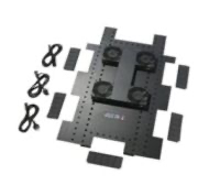 [770-BBLT] APC Roof Fan Tray - Rack fan tray (208/230 V) - black - for NetShelter SX Enclosure with Sides