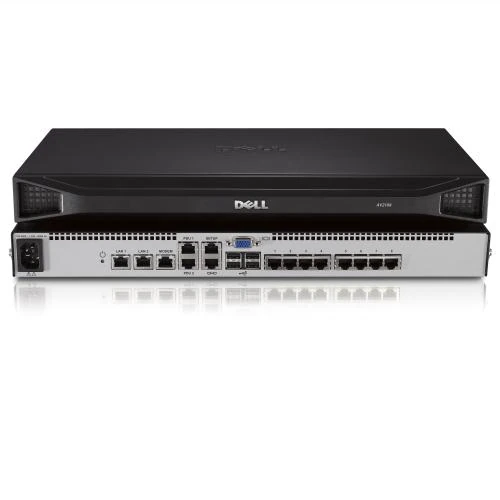[450-ADZM] Dell DAV2108 8-port analog, upgradeable to digital KVM switch with 1 local user, 1 power supply
