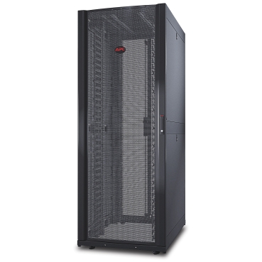 [APC AR3140]  APC NetShelter SX, Networking Rack Enclosure, 42U, Black, 1991H x 750W x 1070D mm with Casters, Feet, Vertical Cable Managers, Side Panels