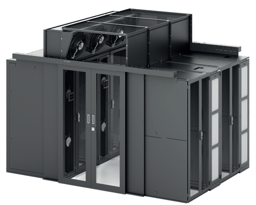 [CA-SDU-100-MS] Single-wing universal sliding door for aisle width 1000 to 1200 mm (1000 mm is recommended), for wall-mount or two rack rows installation, height of the racks from 42 to 48U (racks with or without plinth), RAL 7035 or RAL 9005; Mechanical single door opening system