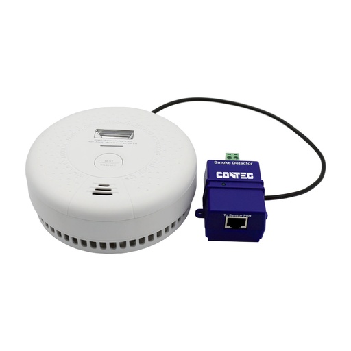 [RMS-I-DE-01] Smoke detector with 1.5m cable; (can be extended by LAN cable (CAT.5e/6))