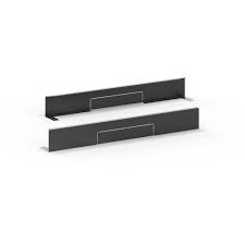 [CPW-TDL-80] Top duct Light, set of two panels, for rack wide 800 mm, height 100 mm, black