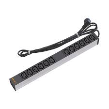 [DP-RP-06-UKS] 19"/1U Basic PDU, 6-way socket panel - UK type, switch