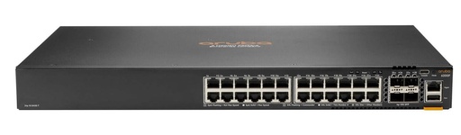 [JL725B] HPE Aruba Networking CX 6200F 24G Class4 PoE 4SFP+ 370W Switch 