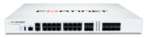 [FG-200F-BDL-950-12] FortiGate-200F Hardware plus 1 Year 24x7 FortiCare and FortiGuard Unified Threat Protection (UTP)