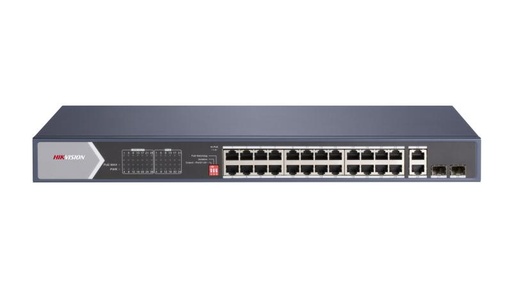 [DS-3E0528HP-E(O-STD)] 24 Port Gigabit Unmanaged POE Switch