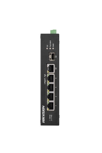 [DS-3T0306HP(O-STD)] 4 Port Fast Ethernet Unmanaged Harsh POE Switch