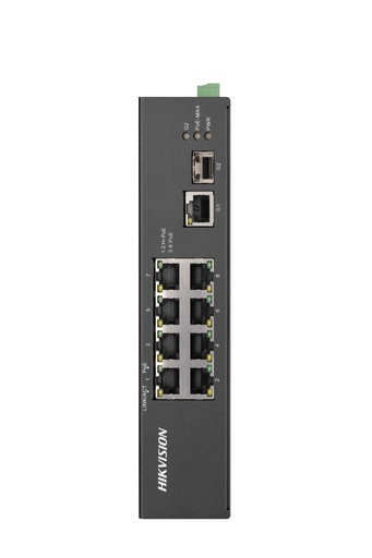 [DS-3T0310HP(O-STD)] 8 Port Fast Ethernet Unmanaged Harsh POE Switch