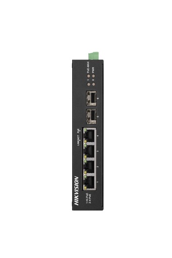 [DS-3T0506HP(O-STD)] 4 Port Gigabit Unmanaged Harsh POE Switch