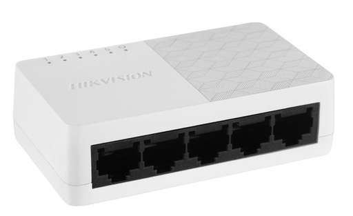 [DS-3E0105D-O(O-STD)] 5-Port Fast Ethernet Plastic Switch