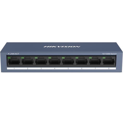 [DS-3E0108-O(O-STD)] 8-Port Fast Ethernet Switch