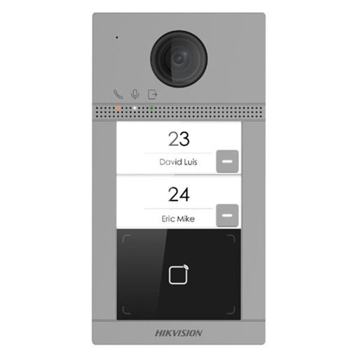 [DS-KV8213-WME1(C)(O-STD)] 2 Buttons Metal Villa Door Station