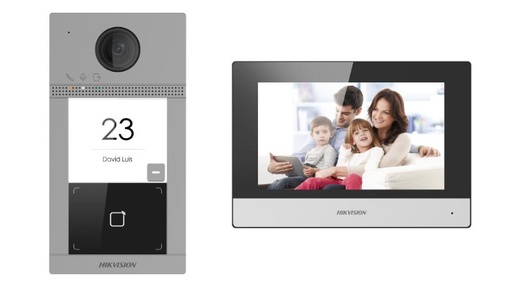 [DS-KIS604-S(C)(O-STD)] IP video intercom kit