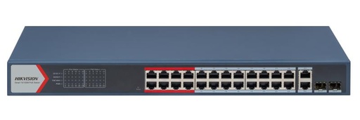 [DS-3E1326P-EI/M(O-STD)] 24 Port Fast Ethernet Smart POE Switch