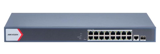 [DS-3E1518P-EI/M(O-STD)] 16 Port Gigabit Smart POE Switch