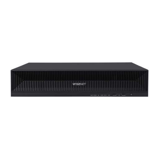 [XRN-1620B2] 8K NVR (Intel based), No HDD, 16 channels, H265,H264, MJPEG, 8 SATA HDD bays(10TB max per HDD), ARB (Automatic Recovery Backup), 140 Mbps recording / up to 32 Mbps playback, Dual stream recording, WiseStream technology, HDMI/VGA dual display, max. resolution of 32MP recording/display and fisheye dewarping on web and CMS, web UI 2.0 (no plugins required), AI search (Wisenet AI cameras only), QR Code