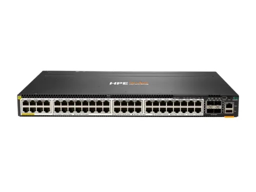 [JL659A] HPE Aruba Networking CX 6300M 48-port HPE Smart Rate 1/2.5/5GbE Class6 PoE and 4-port SFP56 Switch