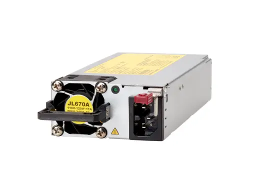 [JL670A] HPE Aruba Networking X372 54VDC 1600W 110-240VAC Power Supply