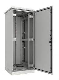 [DCO24U6060_M59] 24U 600x600 mm. IP55 outdoor cabinet RAL7035