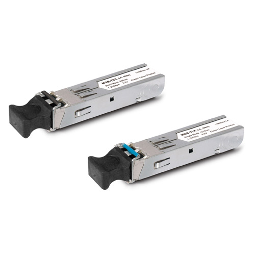 [MGB-TLX] SFP-Port 1000BASE-LX mini-GBIC module - 20km (-40~75 degrees C)