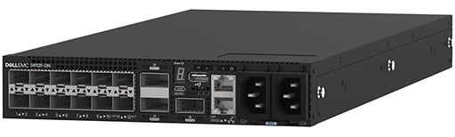 [S4112F - SAN switch] Dell Switch S4112F, 12 x 10GbE SFP+, 3 x 100GbE QSFP28, IO to FAN, 2 x AC PSU NON TAA [S4112F - SAN Switch]