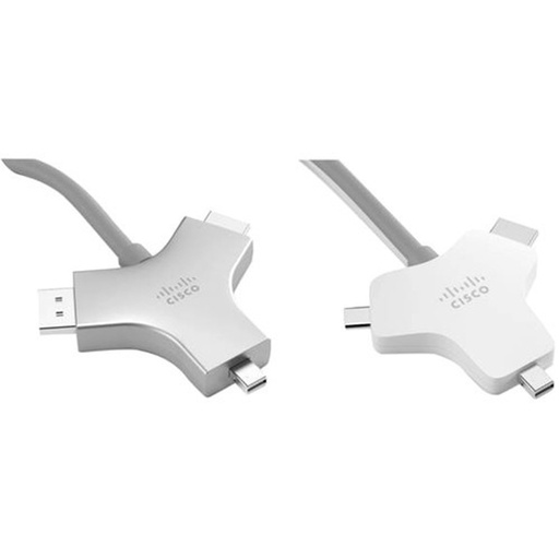 [CAB-HDMI-MUL4K-9M] Cisco Multi-head Cable 9 meters (4K, USB-C, HDMI, miniDP) 