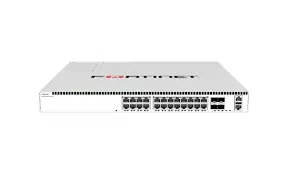 [FS-624F-FPOE] FortiSwitch-624F-FPOE Layer 2/3 FortiGate switch controller compatible PoE 802.3bt switch with 24x 5G RJ45 ports, 4x 25G SFP28 and MACSec. Max 1400W POE output limit