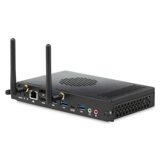 [VPC37-W53-G1] •Intel i7 processor *Intel®  iris Xe Graphics support up to 3 screens output at the same time *Intel® Dual Band  AX200 WiFi 6 •Embedded with Windows 11 Pro License •16GB RAM, 256GB SSD storage 