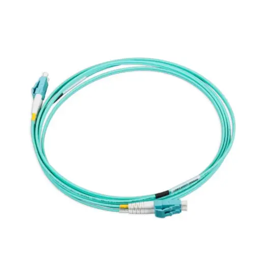 [N122.5LLA3] LANmark-OF Slimflex Duplex Patch Cord DLC-DLC OM3 LSZH 3m Aqua 