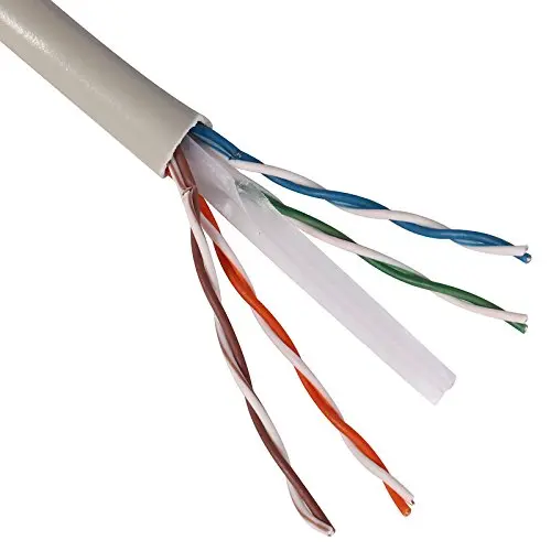 [CC06P1-GB3] Finosel CAT6 U/UTP 4 Pair Cable 23AWG PVC Gray 305 Meter Box 