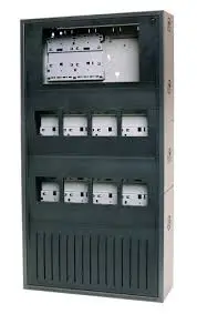 [HBC 0010 A] Housing, Housing 10 module slots, Wall-mount