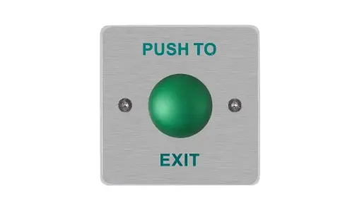 [DS-K7P06] Stainless Push Button (Exit Button)