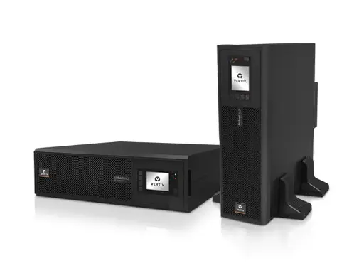 [ITAC10121000A00] Liebert ITA2 10kVA (3/3 or 3/1) Rack-UPS with POD and rail kit 12MIN autonomy with 2x 16x9Ah VRLA battery modules. Total 13U space