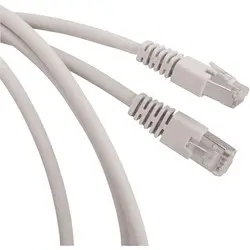 [CCAKYE-G1002-A010-C0] U/UTP flex/24L,Cat.6A,gr,2xRJ45,4P,1m 
